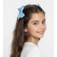 Bow Hair Clips Blue